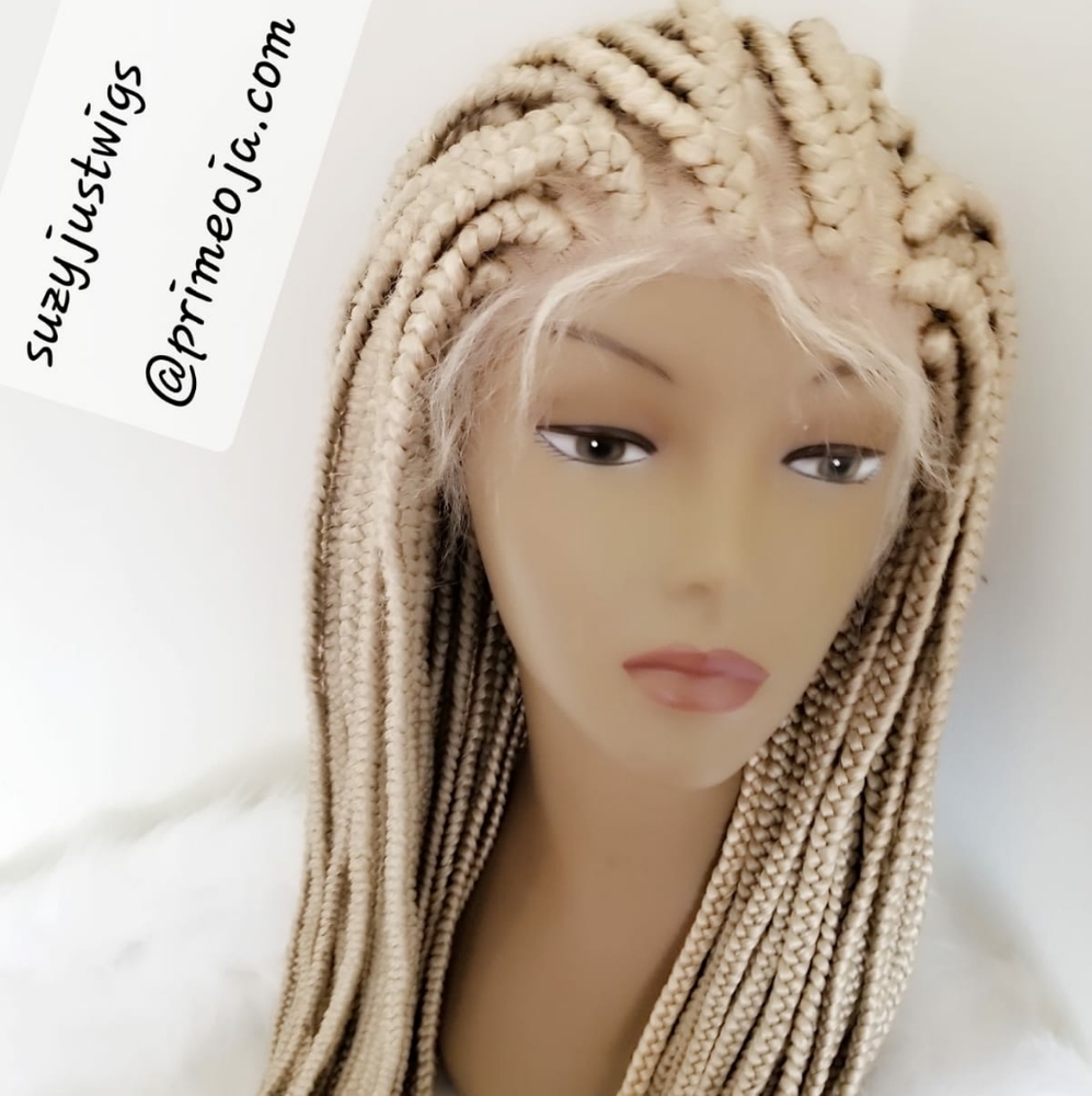 Hand Made Box Braid Wig